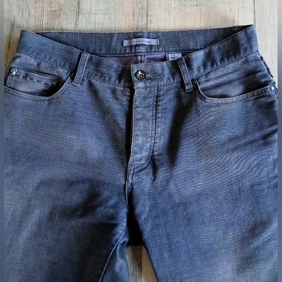 John Varvatos Collection Pick Stitch Skull Rivet Jeans Mens Size 30R - Picture 3 of 6